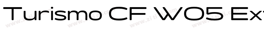 Turismo CF W05 Extr字体转换 Turismo CF W05 Extr字体转换